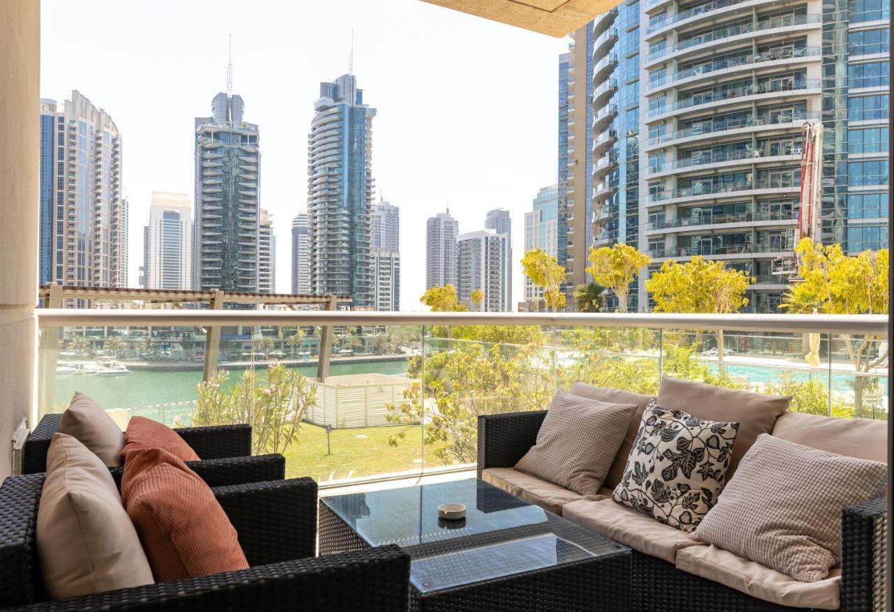 Dubai Marina, Two Bedrooms Apartment With Full Marina View Exterior photo